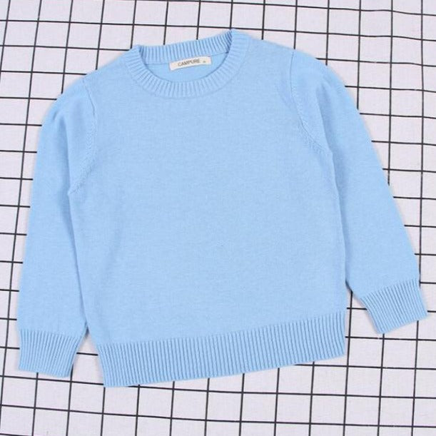 Дитячий зимовий в'язаний светер