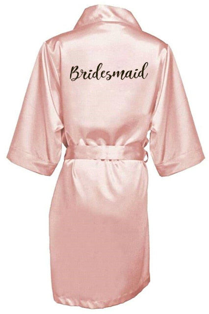 Чудовий халатик Bride Bridesmaid