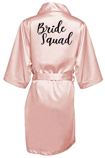 Чудовий халатик Bride Bridesmaid