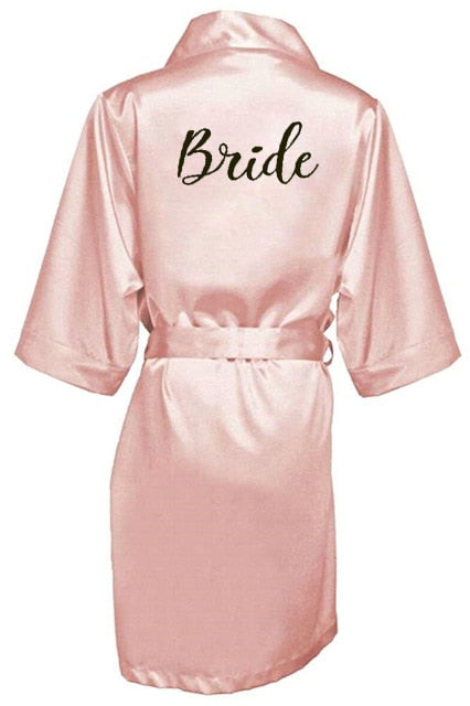 Чудовий халатик Bride Bridesmaid