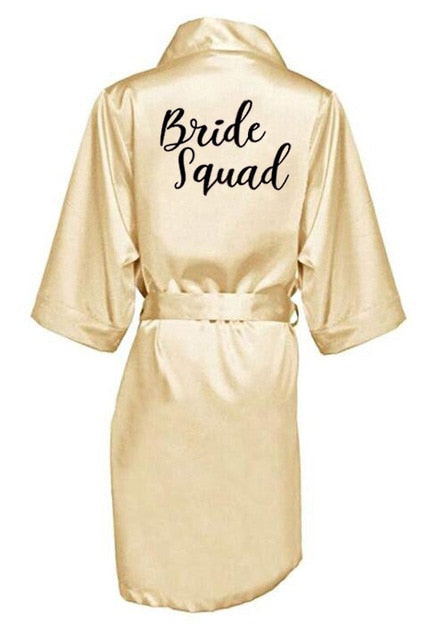 Чудовий халатик Bride Bridesmaid