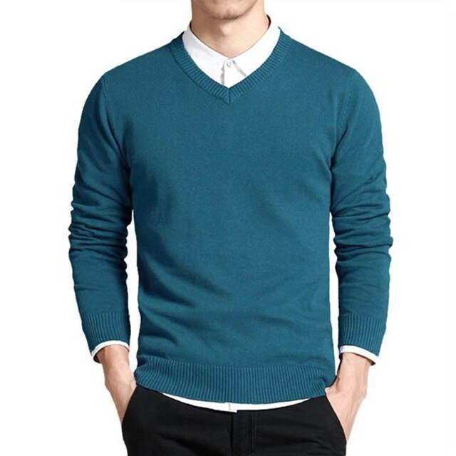 Чоловічий бавовняний светр