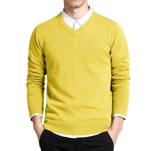 Чоловічий бавовняний светр