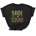 Футболки Bride & Bride Squad на дівич-вечір