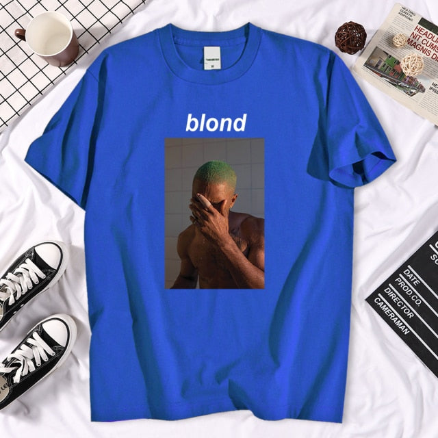 Чоловіча футболка з написом Blond