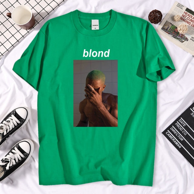 Чоловіча футболка з написом Blond