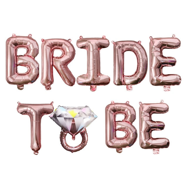 Повітряні кульки-букви Bride To Be