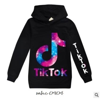 Дитячий світшот з капюшоном Tik Tok