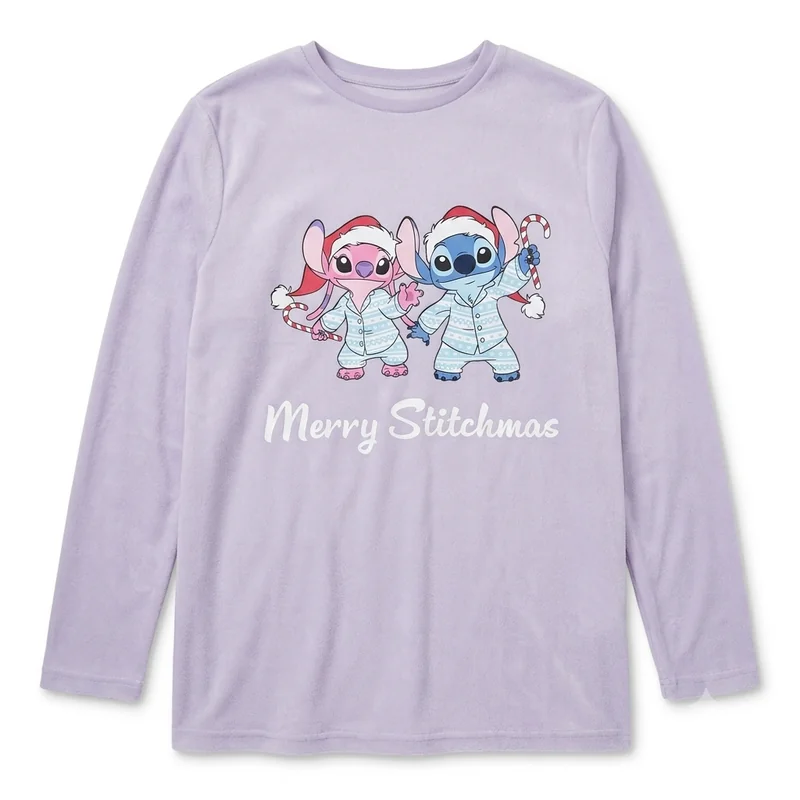 Підлітковий плюшевий лонгслів Disney Stitch